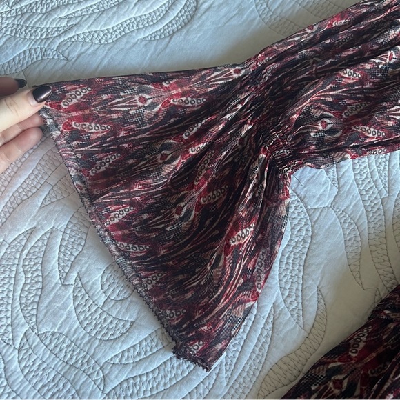 NWT - IRO - Lyz Dress - Navy / Red - Picture 12 of 16